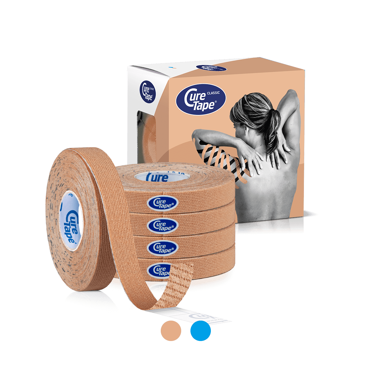 CureTape® 1 cm - 5 rollen